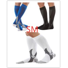 Compression Socks For Men&Women Best Graduated Athletic Fit For Running Flight Travel Boost Stamina Circulation&Recovery Socks (Option: Mixcolor 2set-S M)